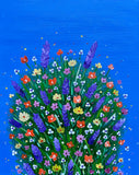 Summer Flowers - (20”x16”) Framed