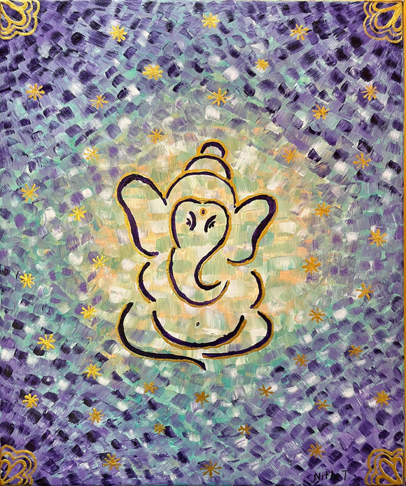 Lord Ganesha - 24”x20”