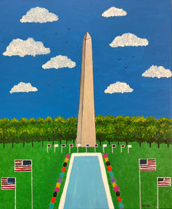 Washington Monument - (24” x 20”)