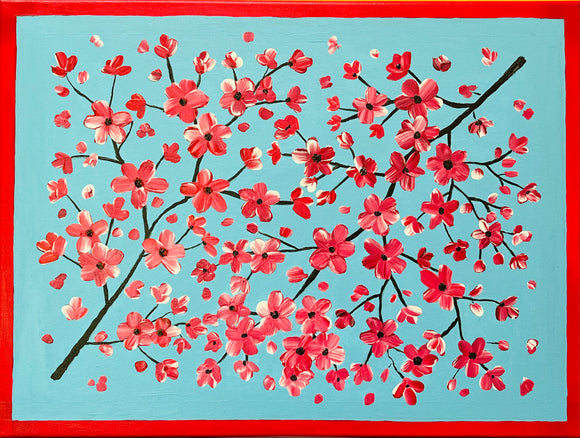 Cherry Blossom - print (12”x 16”)