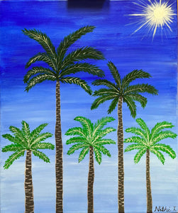 Palm Trees - 24" x 20"