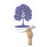 Purple Love - 24x18 Matte Poster