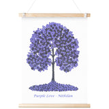 Purple Love - 24x18 Matte Poster