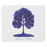 Purple Love - Mouse Pads